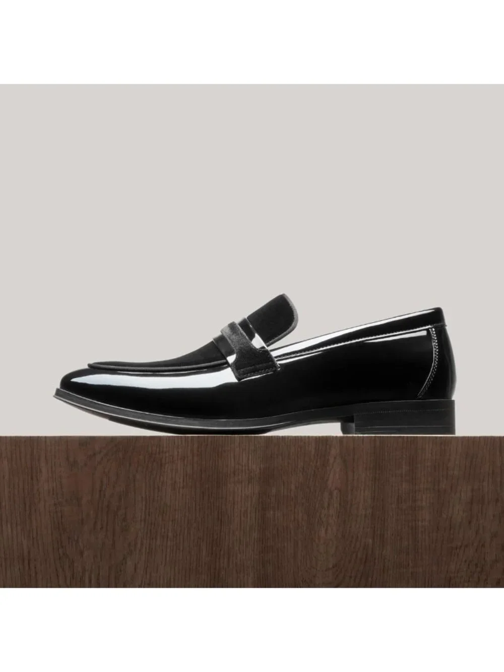 Stylish Men's Tuxedo Loafers | Slip-On Dress Shoes for Formal Events & Weddings